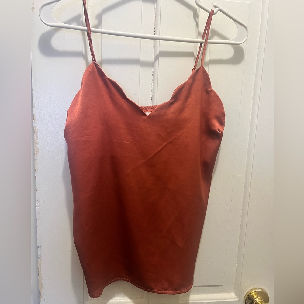 Silk top! Size small